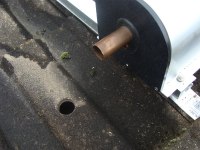 Solar tubes tile 2 shows the hole through the roof to transport the hot water to your bathroom.